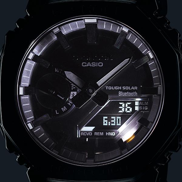 CASIO G-SHOCK GM-B2100D-1AJF Full Metal Silver Analog Digital Men's Watch Japan Model
