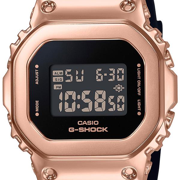 CASIO G-SHOCK GM-S5600PG-1JF JDM Metal Covered Compact Rose Gold Digital Quartz