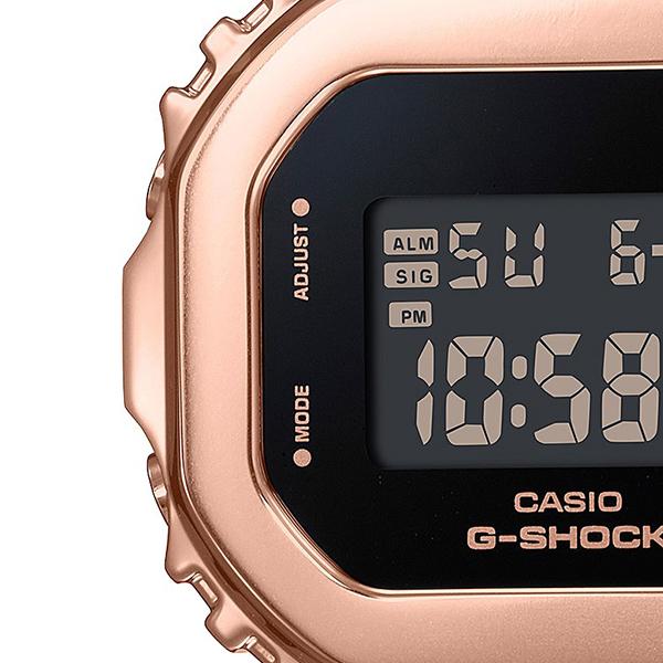 CASIO G-SHOCK GM-S5600PG-1JF JDM Metal Covered Compact Rose Gold Digital Quartz