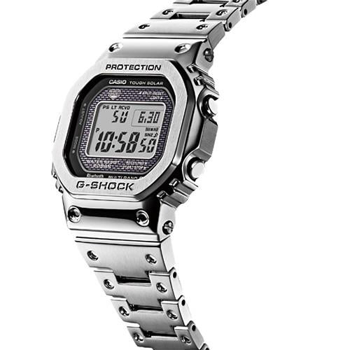 CASIO G-SHOCK GMW-B5000D-1JF JDM Full Metal Silver Solar Radio Bluetoo