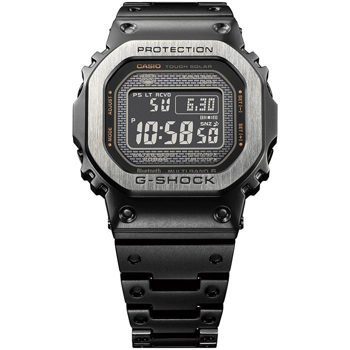 CASIO G-SHOCK GMW-B5000MB-1JF JDM Full Metal Multi-Finish Black Solar Men's Watch