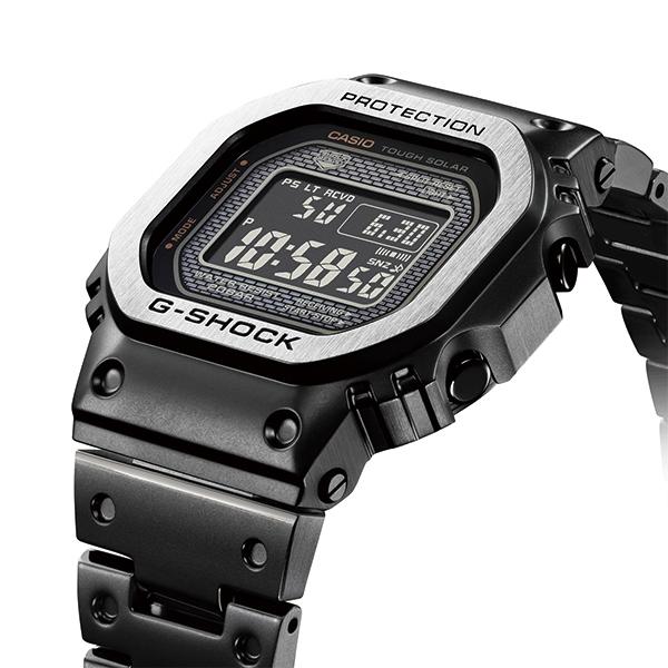 CASIO G-SHOCK GMW-B5000MB-1JF JDM Full Metal Multi-Finish Black Solar Men's Watch