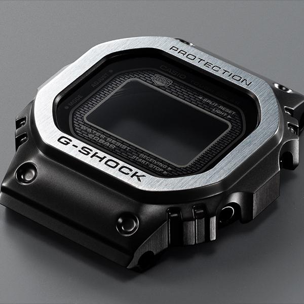 CASIO G-SHOCK GMW-B5000MB-1JF JDM Full Metal Multi-Finish Black Solar Men's Watch