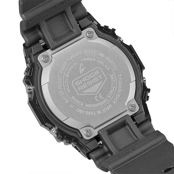 CASIO G-SHOCK GW-S5600U-1JF 5600 SERIES Tough Solar MULTIBAND 6 Carbon Fiber Insert Band JDM Men's Watch