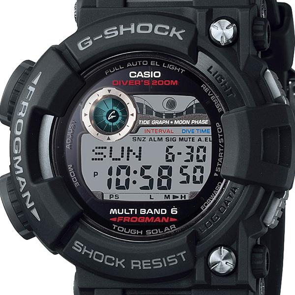 CASIO G-SHOCK GWF-1000-1JF FROGMAN Tough Solar MULTIBAND 6 JDM Men's Diver's Watch