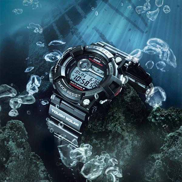 CASIO G-SHOCK GWF-1000-1JF FROGMAN Tough Solar MULTIBAND 6 JDM Men's Diver's Watch