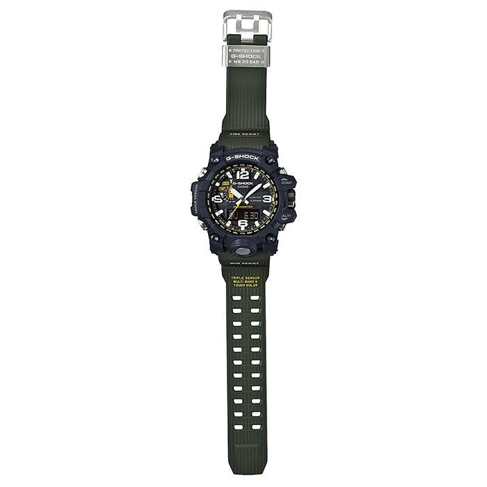 CASIO G-SHOCK MUDMASTER GWG-1000-1A3JF JDM Master of G Triple Sensor Analog-Digital Solar Radio Men's Watch