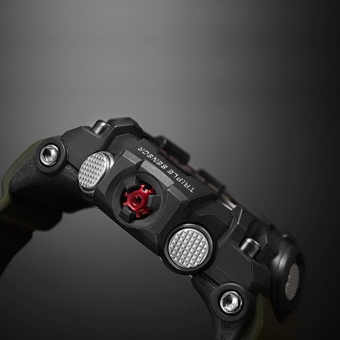 CASIO G-SHOCK MUDMASTER GWG-1000-1A3JF JDM Master of G Triple Sensor Analog-Digital Solar Radio Men's Watch