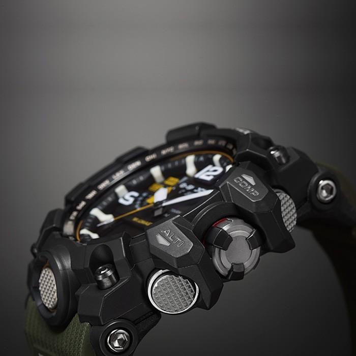 CASIO G-SHOCK MUDMASTER GWG-1000-1A3JF JDM Master of G Triple Sensor Analog-Digital Solar Radio Men's Watch