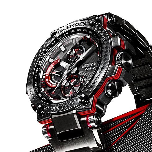 CASIO G-SHOCK MTG-B1000XBD-1AJF JDM Carbon Black Bluetooth Solar Men's Watch