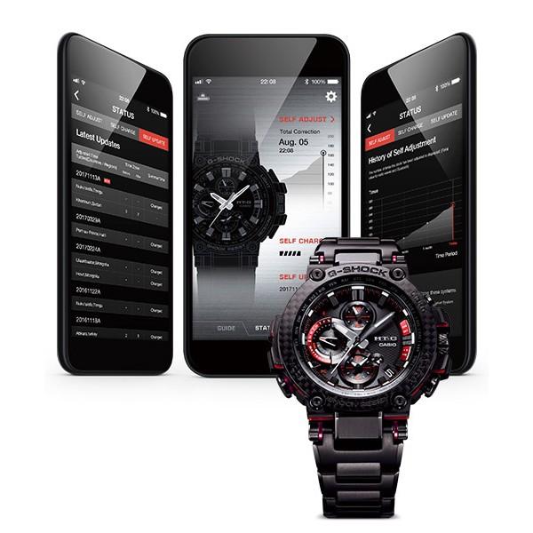 CASIO G-SHOCK MTG-B1000XBD-1AJF JDM Carbon Black Bluetooth Solar Men's Watch
