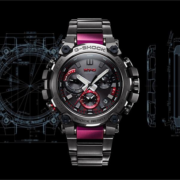 CASIO G-SHOCK MTG-B3000BD-1AJF JDM Slim Black Bluetooth Solar Men's Watch