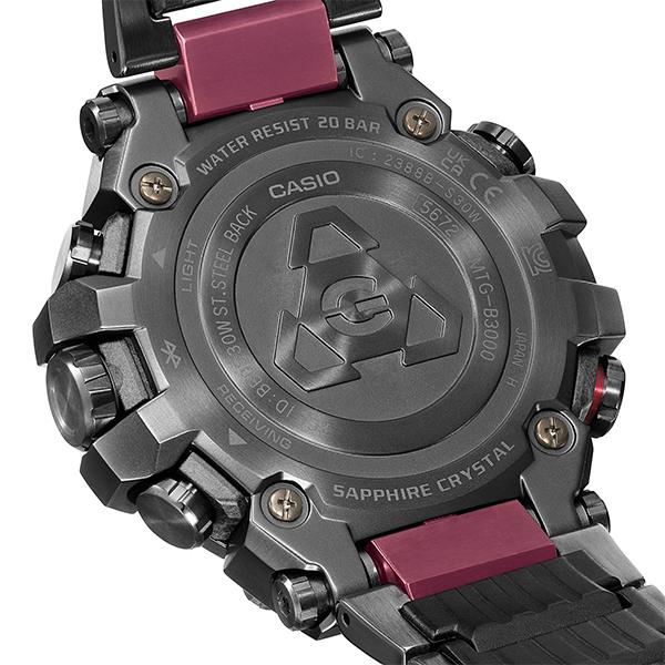 CASIO G-SHOCK MTG-B3000BD-1AJF JDM Slim Black Bluetooth Solar Men's Watch