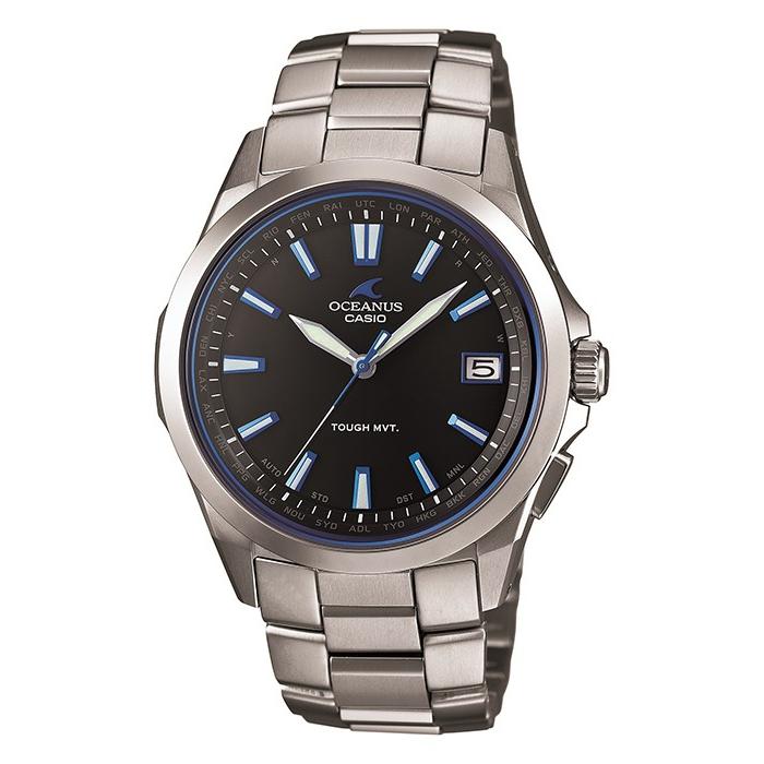 CASIO OCEANUS OCW-S100-1AJF Classic Line Black Dial Titanium Tough Solar Radio-Controlled JDM Men's Watch