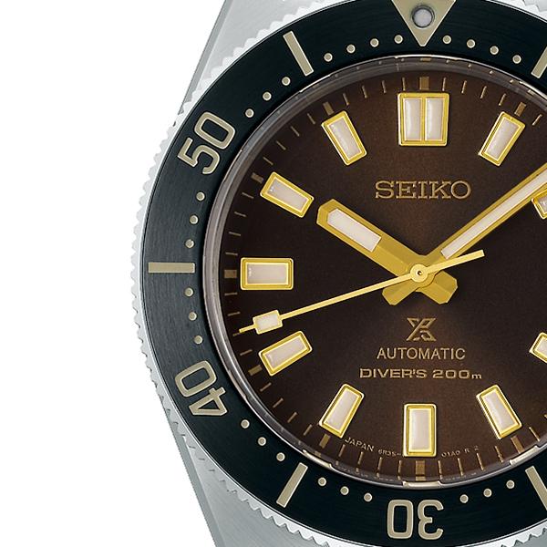 Seiko Prospex First Divers Reissue Design SBDC105 Men's Mechanical Silicone Watch, Exclusive Model
