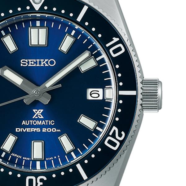 Seiko Prospex Samurai PADI Special THE GREAT BLUE SBDY123 Men's Mechanical Diver's Watch, Blue