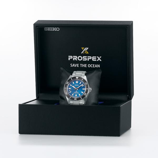 Seiko Prospex 1965 Mechanical Diver's Watch, Save the Ocean (SBDC165), Modern Design, Men's Mechanical Watch