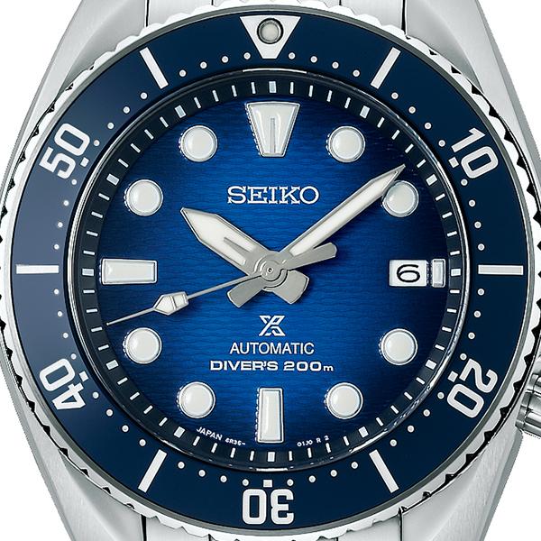 Seiko Prospex SUMO SBDC175 Men's Mechanical Watch with Blue Gradient Dial, Exclusive Model