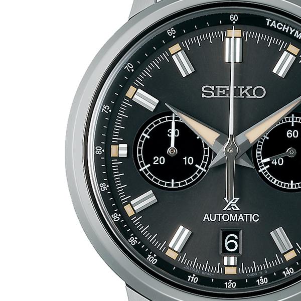 Seiko Prospex Speedtimer Mechanical Chronograph SBEC009 Men's Automatic Watch, Black, Exclusive Model