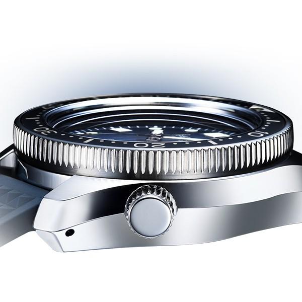 Seiko Prospex 55th Anniversary Limited Edition 1968 Mechanical Diver's Reissue SBEX011 Men's Automatic Watch, Navy Blue with Silicone