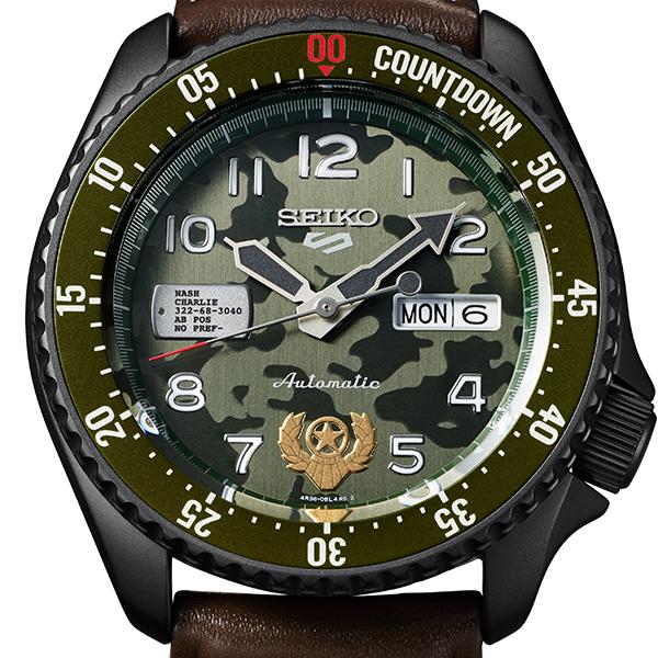 Seiko 5 Sports AUTOMOAI Collaboration Limited Edition Model SBSA123 Men's Mechanical Automatic Watch