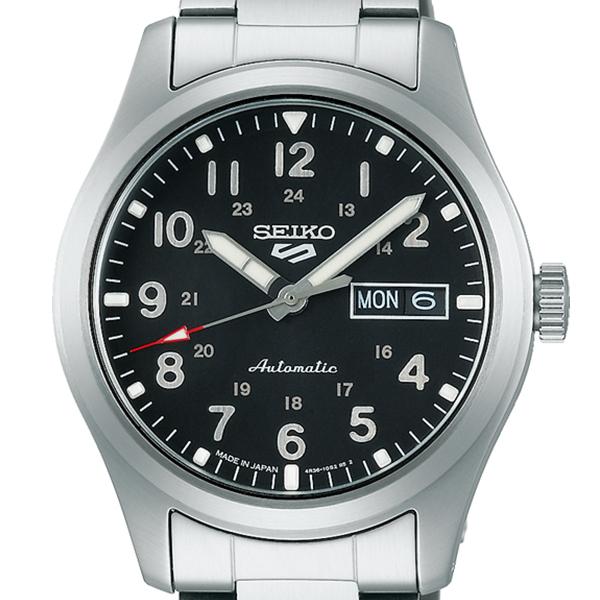 Seiko 5 Sports FIELD SPORTS STYLE SBSA111 Men's Mechanical Automatic Watch, Black