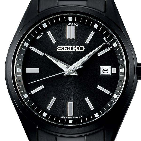 Seiko Selection S Series SBTM325 Men's Solar Radio-Controlled Watch, Black