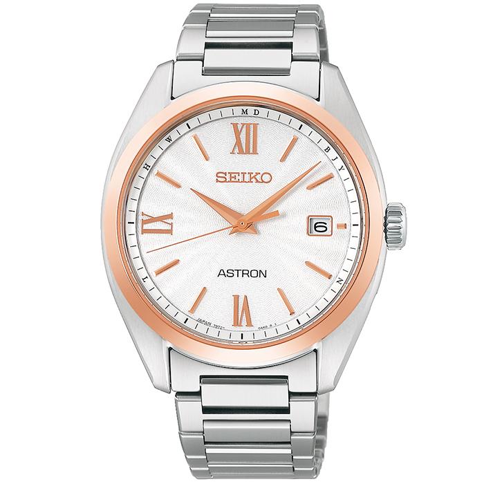 Seiko Astron ORIGIN Solar Radio-Controlled 3-Hand Model SBXY034 Men's Watch with Titanium Metal Strap [S_BH]