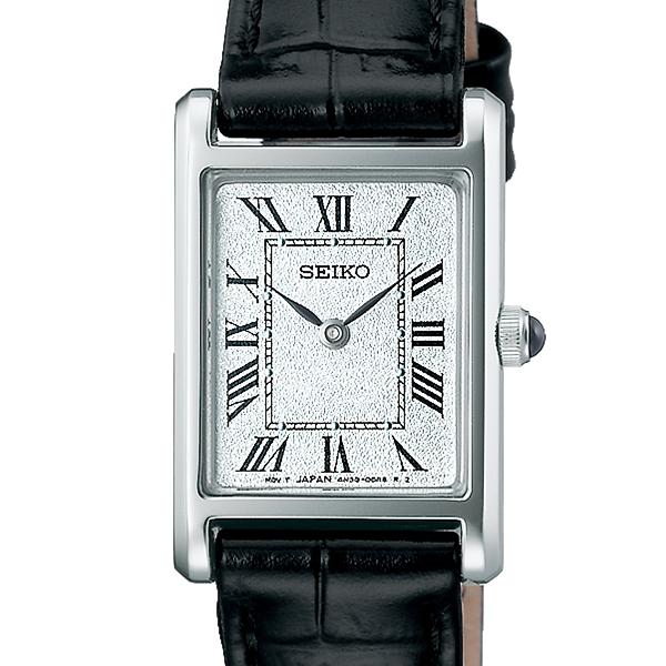 Seiko Selection nano・universe collaboration model SSEH001 women's watch, quartz movement, battery-powered, leather strap