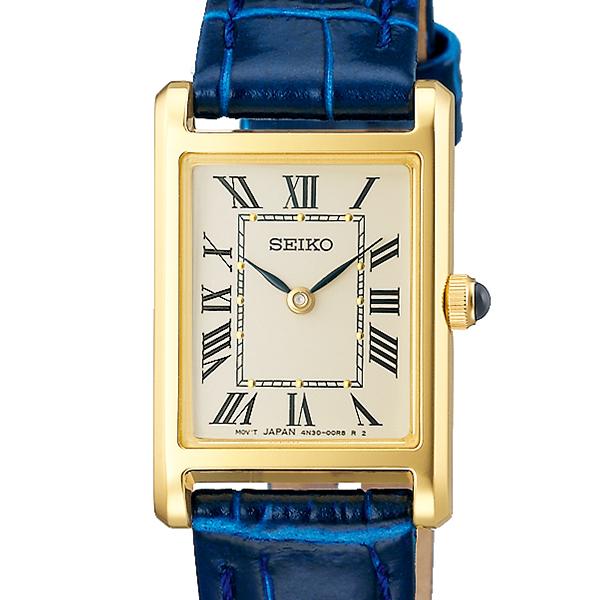 Seiko Selection nano・universe collaboration model SSEH004 women's watch, quartz movement, battery-powered, leather strap