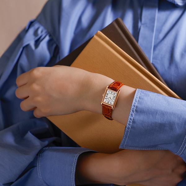 SEIKO SELECTION SSEH006 nano・universe Collaboration JDM Vintage Brown Leather Women's Quartz Watch