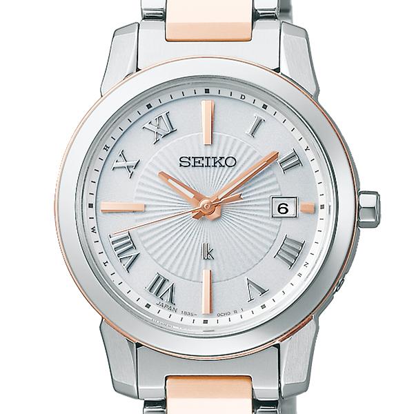 Seiko Lukia I Collection Effortless Cool SSQV108 Women's Solar Radio-Controlled Watch in Silver and Gold