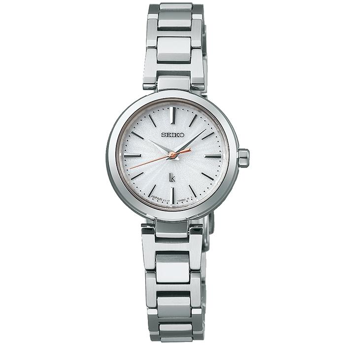 Seiko Lukia I Collection Mini Solar SSVR139 Women's Watch, Solar, Silver, Compact