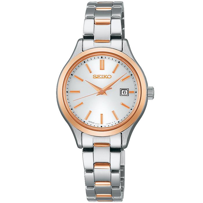 SEIKO SELECTION STPX096 JDM S Series Solar White Dial Calendar Women's Watch