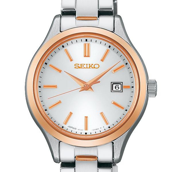 SEIKO SELECTION STPX096 JDM S Series Solar White Dial Calendar Women's Watch