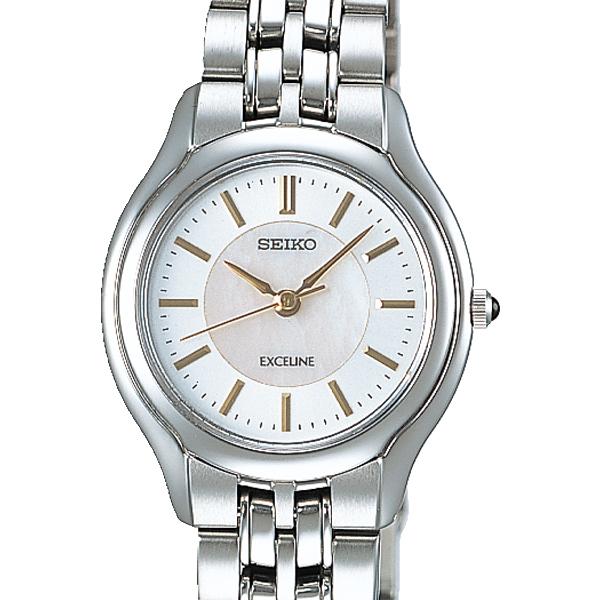 Seiko Dolce & Exceline Pair Quartz SWDL099 Women's White Mother-of-Pearl Dial