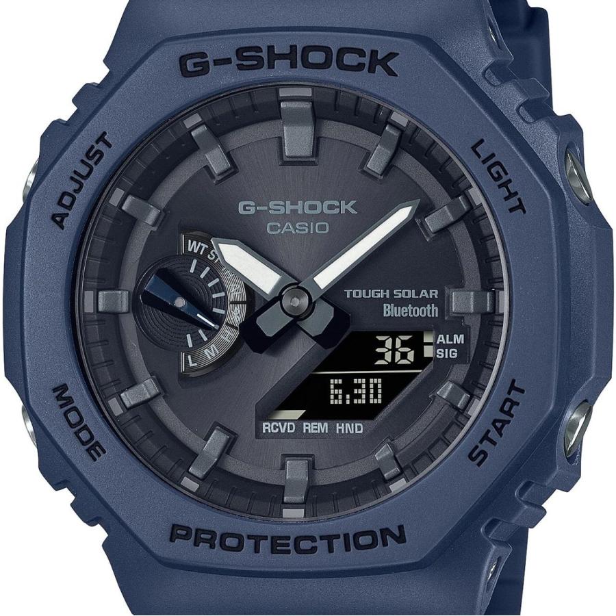 CASIO G-SHOCK GA-B2100-2AJF JDM Tough Solar Mobile Link Analog-Digital Octagonal Navy Black Men's Watch