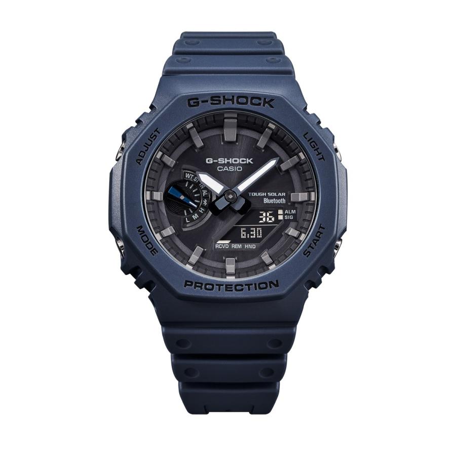 CASIO G-SHOCK GA-B2100-2AJF JDM Tough Solar Mobile Link Analog-Digital Octagonal Navy Black Men's Watch