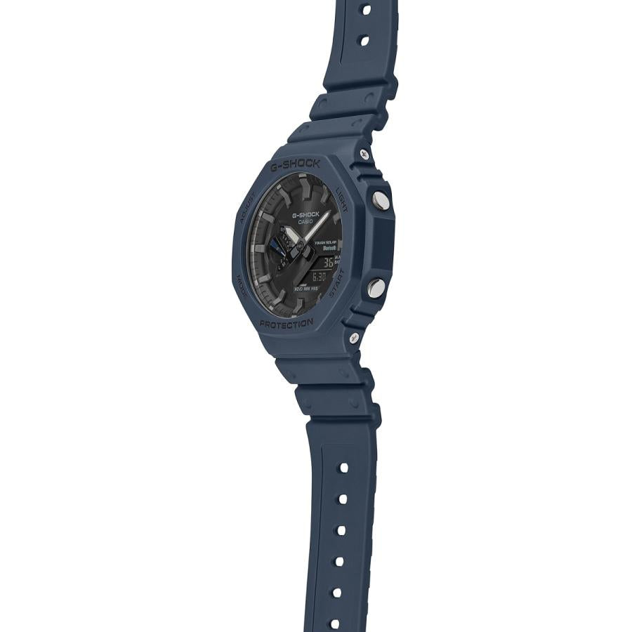 CASIO G-SHOCK GA-B2100-2AJF JDM Tough Solar Mobile Link Analog-Digital Octagonal Navy Black Men's Watch