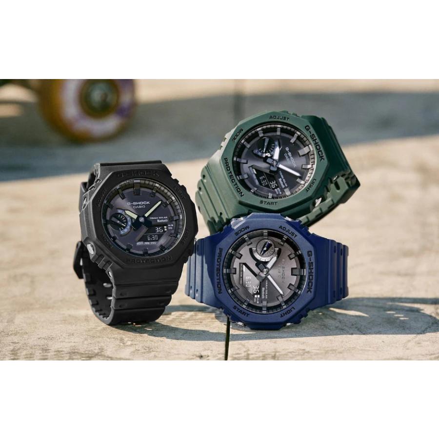 CASIO G-SHOCK GA-B2100-2AJF JDM Tough Solar Mobile Link Analog-Digital Octagonal Navy Black Men's Watch