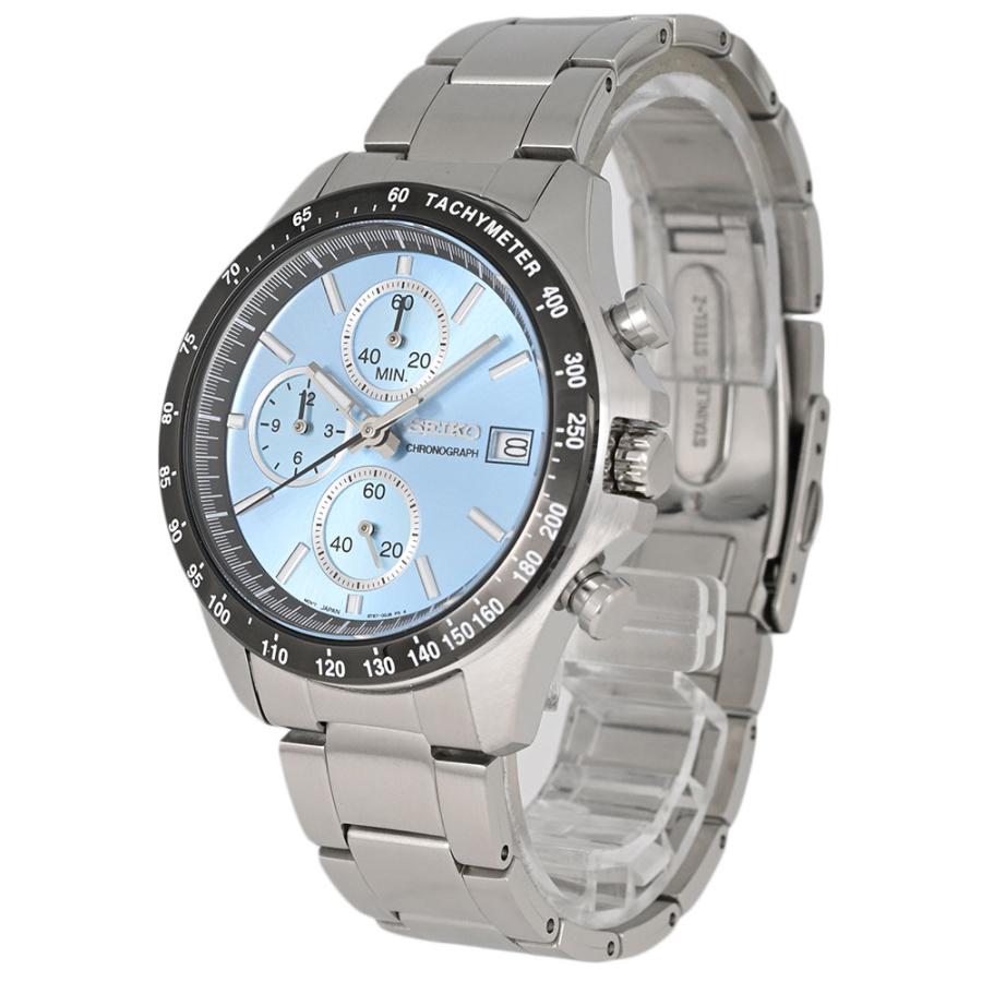 SEIKO SELECTION SBTR029 Light Blue Dial Quartz Chronograph JDM Men's Watch