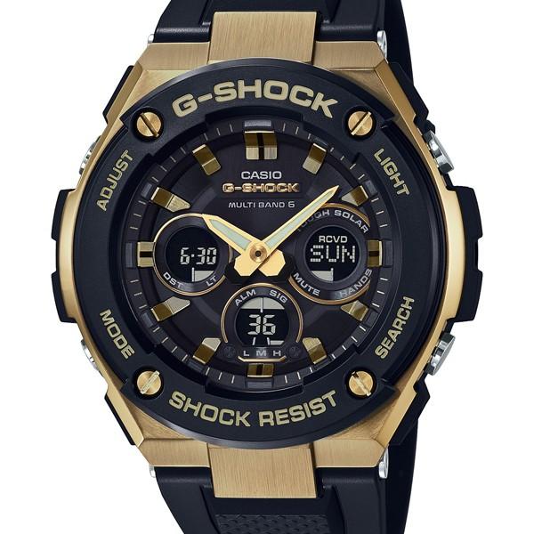 GST-W300G-1A9JF G-SHOCK CASIO G-Steel Mid-Size Radio-Controlled Solar Watch