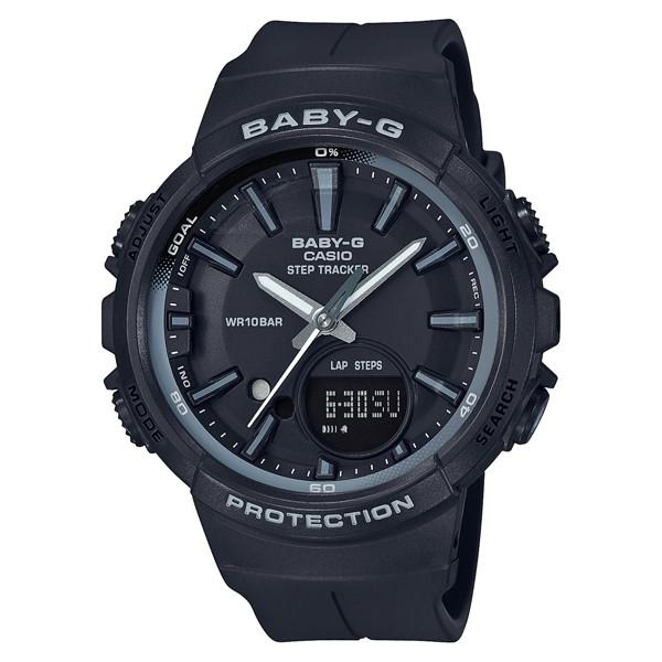 CASIO BABY-G BGS-100SC-1AJF Black Step Tracker Running Women's Watch