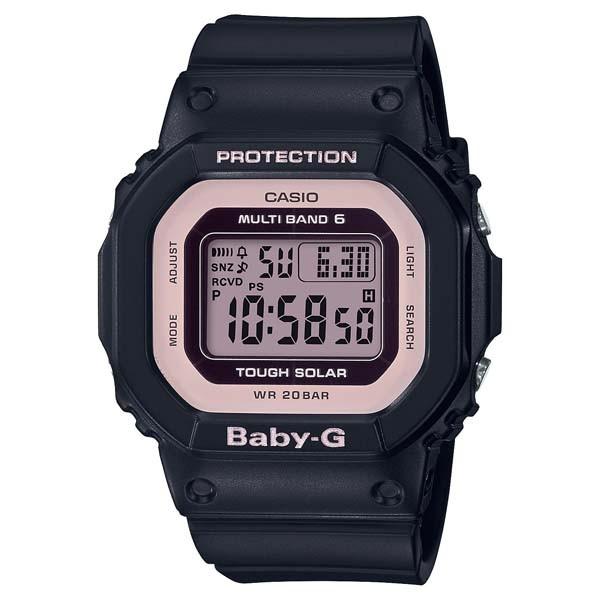 CASIO Baby-G BGD-5000-1BJF Women's Solar-Powered Radio-Controlled Watch with 6 World Station Reception