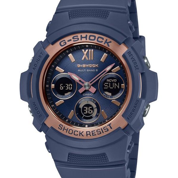 AWG-M100SNR-2AJF G-SHOCK CASIO Radio-Controlled Solar Men's Watch