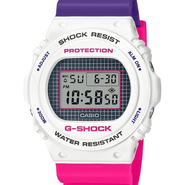 DW-5700THB-7JF G-SHOCK CASIO Throwback 1990s Shock-Resistant Men's Watch