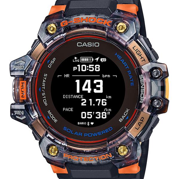 G-SHOCK CASIO G-SQUAD Men's Watch with Heart Rate Monitor and GPS Function (GBD-H1000-1A4JR)