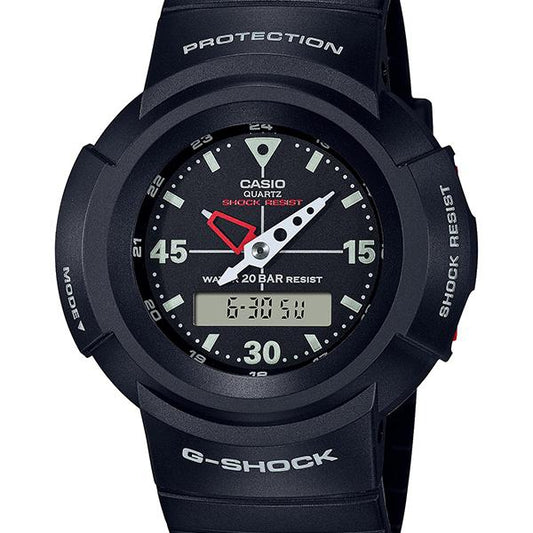 AW-500E-1EJF CASIO G-SHOCK AW500 Plastic Reproduction Men's Watch AW-500 Series