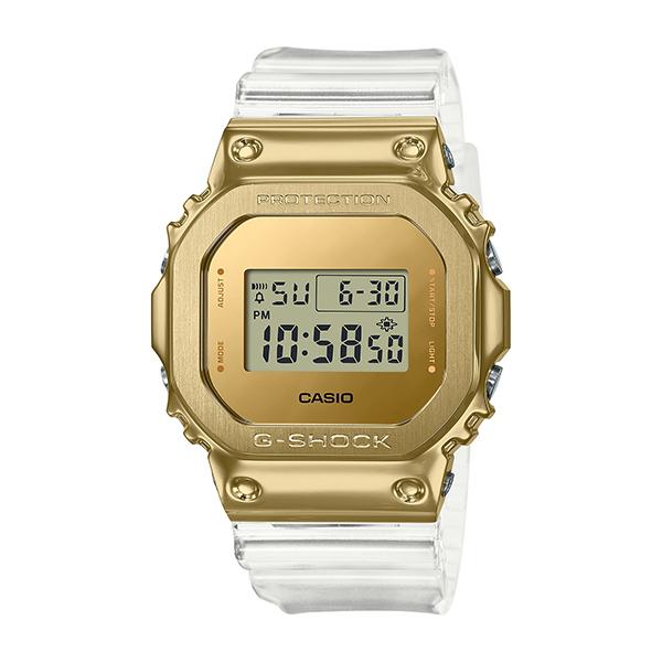 GM-5600SG-9JF CASIO G-SHOCK G-SHOCK Gold Metal Bezel Skeleton Men's Watch