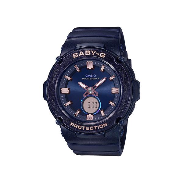 BGA-2700SD-2AJF BABY-G CASIO Starlit Bezel Radio-Controlled Solar Watch with Starlight Design for Women